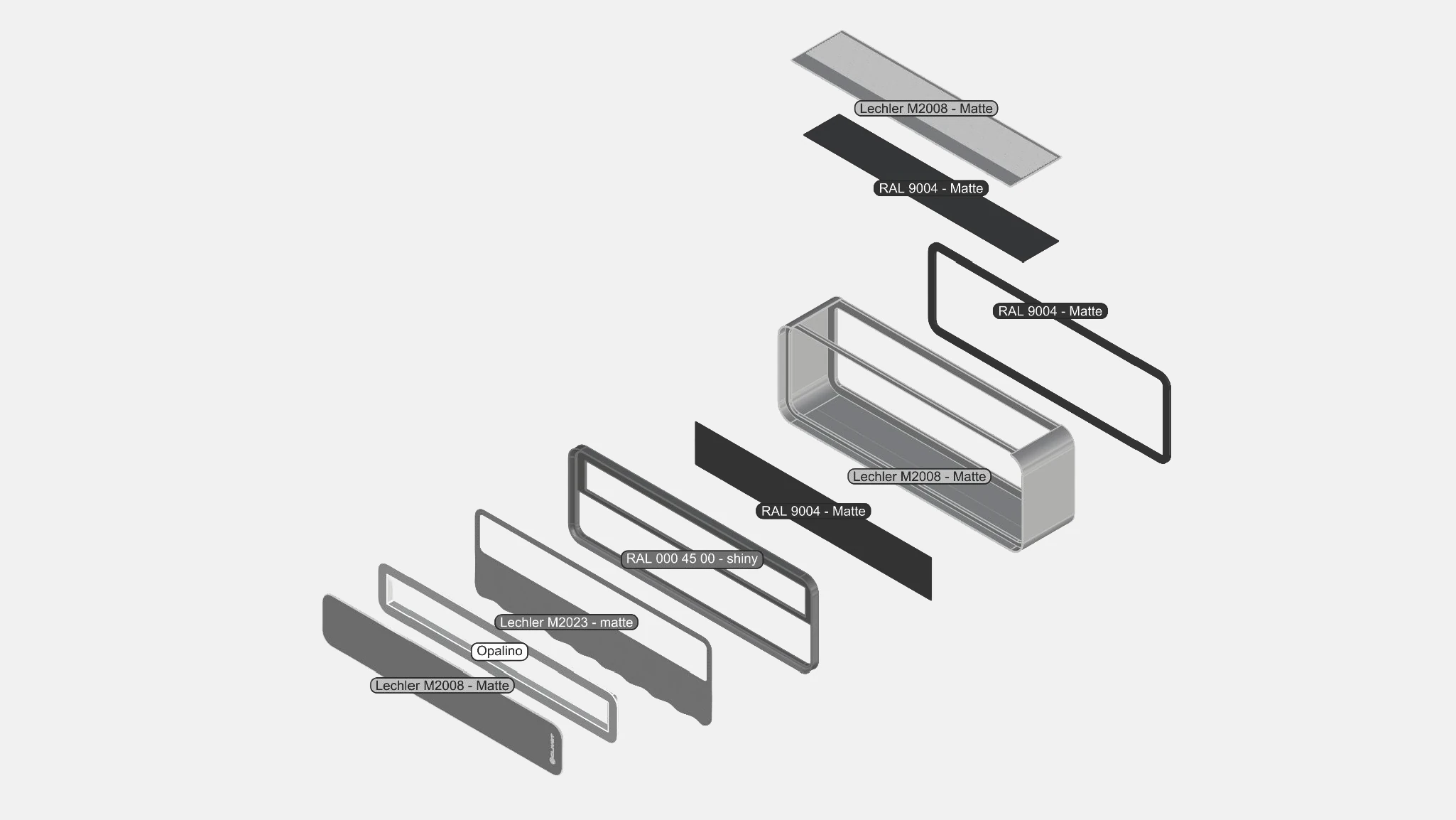 Clivet indoor concept detail